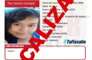 Localizan a Niña de 14 años