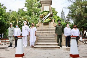 Conmemora Evelyn Salgado 240 aniversario del natalicio del General Vicente Guerrero en Tixtla