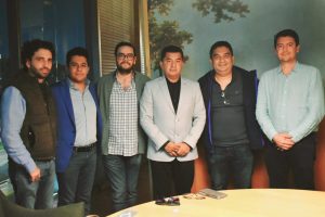 El titular de la STYPS, Luis Armando Baños Rendón se reúne con representantes de las empresas AGRIMAC y High Protein en Guadalajara