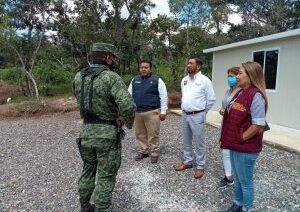 Supervisa el Gobierno Estatal módulo de seguridad en el “Crucero de Tlachimaltepec”