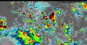 Alerta SPCGRO de más lluvias en Guerrero por evolución de depresión tropical en el Océano Pacífico