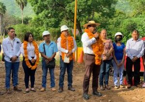 Arranca CICAEG construcción de puente vehicular en Quechultenango