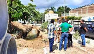 Gracias a la gestión de la gobernadora Evelyn Salgado se construye la segunda etapa del drenaje pluvial de la colonia Zapata en Acapulco