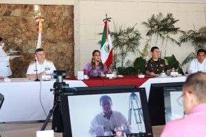 Reconoce Evelyn Salgado trabajo permanente en la mesa de coordinación para mejorar la paz y tranquilidad de Guerrero