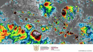 Tormenta tropical “Lester” mantiene su desplazamiento a las costas de Guerrero