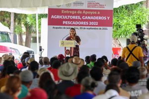 “Vamos a hacer del campo de Guerrero un ejemplo nacional de crecimiento y desarrollo”: Evelyn Salgado