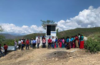 Construyó CAPASEG sistema de agua en Monte Gosen, municipio de Tlapa