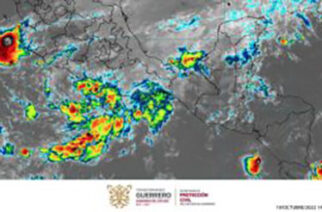 SPCGRO alerta por lluvias en Guerrero por zona de baja presión