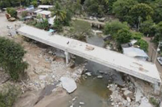 Al 87% la construcción del puente vehicular en Tierra Colorada