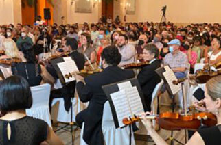 Emblemático concierto de la OFA con el coro de la UAGRO para celebrar el día de todos los santos