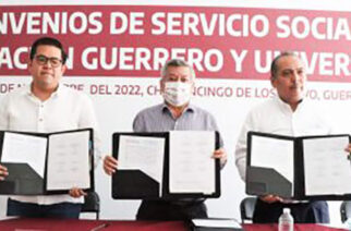 SEG firma convenio de servicio social con la AGEPES y la UAM