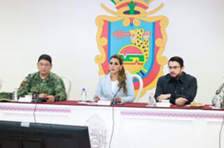 Reconoce Evelyn Salgado trabajo de las corporaciones de seguridad durante la sesión de la mesa de coordinación para la construcción de la paz