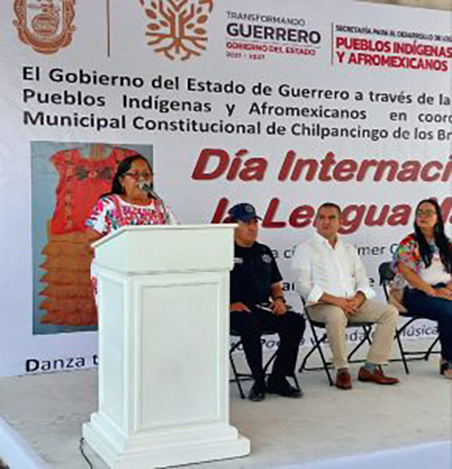 Organizó la SEDEPIA encuentro y festival de los pueblos indígenas en el zócalo de Chilpancingo