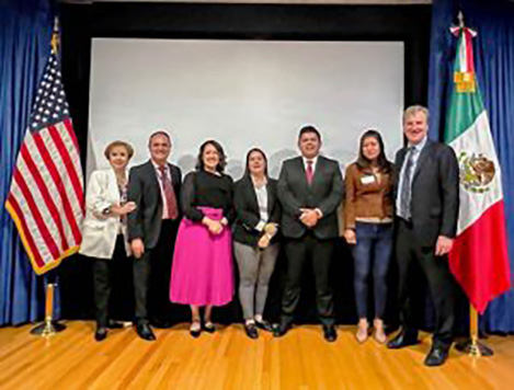 Participa SEMAI en taller de servicios consulares y beneficios del seguro social de la embajada de Estados Unidos en México