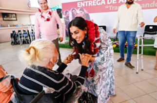 Entrega Liz Salgado Pineda diversos apoyos y aparatos funcionales a comunidades de la Región Norte del Estado