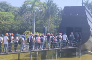 Niños, niñas y adolescentes del CRIT Guerrero realizaron visita guiada al Parque Papagayo