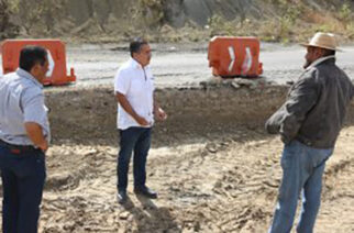 Supervisa titular de CICAEG las obras que se realizan en el libramiento Chilpancingo-Tixtla