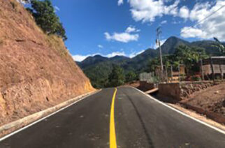 Pavimentó Cicaeg una primera etapa del camino Nanzintla-Platanillo en el municipio de Quechultenango, se invirtieron más de 14 MDP