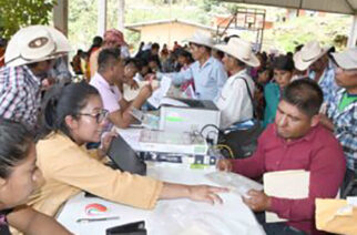 Se realizó la segunda feria de servicios por la justicia y el bienestar, en Joya Real de Cochoapa el Grande, en la región de la Montaña