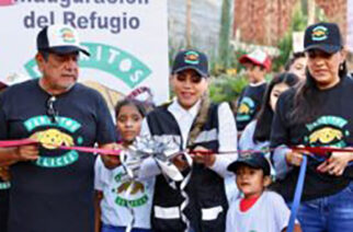 Apertura gobernadora Evelyn y Félix Salgado refugio de “Perritos Felices” en Chilpancingo