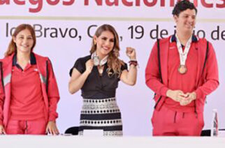 Entrega Evelyn Salgado reconocimiento a medallistas de los Juegos Nacionales CONADE 2023