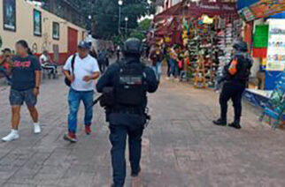 Elementos de la Unidad Policial de Género en coordinación con la Unidad Canina refuerzan acciones de proximidad social en Chilpancingo