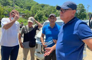 Director general de Gobernación, Francisco Rodríguez Cisneros mantiene comunicación con el dirigente de comisarios del corredor Santa Rosa en la región de la Costa Grande