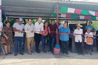 Entrega CAPASEG sistema de agua potable de Cuexcontlán, municipio de Tepecoacuilco