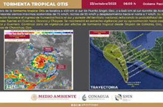 SGIRPCGRO emite alerta preventiva por trayectoria de Tormenta Tropical “OTIS”