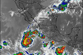 Se mantiene en vigilancia zona de baja presión con potencial ciclónico en el Océano Pacífico