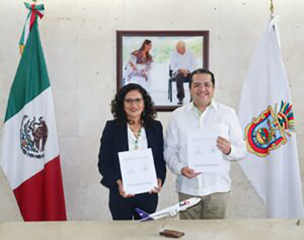 Firma SEFODECO y FEDEX convenio para apoyar a las empresas de Acapulco y Coyuca afectadas por el Huracán Otis