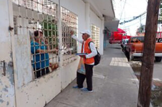 SSG sigue realizando visitas domiciliarias informativas para prevenir enfermedades