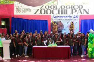 Celebran niñas y niños de Guerrero el 46 aniversario del Zoochilpan